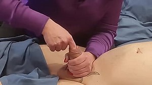 Stepmom is pushing her finger deeper and deeper into my urethra. Path 2.