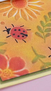 4.9K views · 51 reactions | How gorgeous is this embossing folder!?  Packed full of pretty flowers, lovely foliage and ladybirds (or ladybugs if you're in the USA!) , this will create some beautiful backgrounds full of detail for your craft projects. ✨ Flora and Fauna launches tomorrow! Who's excited?  | Crafter's Companion | Facebook