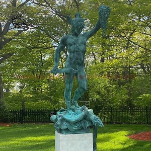 [Hot Item] Large Outdoor Greek Garden Statues Bronze Statue Perseus and Medusa Head Sculpture