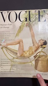 Vogue July 1955 | myvintagevogue.com