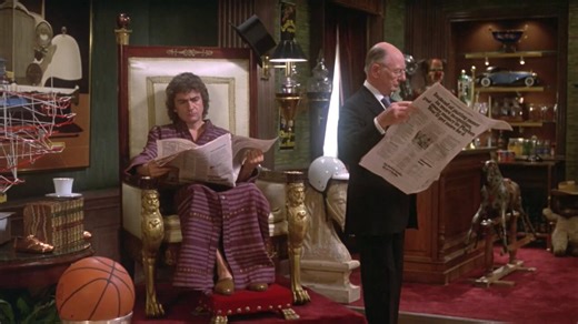 Sir John Gielgud, born on this day in 1904. Trouser Bar is a gay erotic film set in a gentleman's outfitters in the 70's. It was produced by David McGillivray and written by Sir John Gielgud (finally revealed after wranglings with his family). It featured cameos from Nigel Havers, Julian Clary and Barry Cryer. I also appeared in it as a dirty old man and can be seen in the final picture here. Banging soundtrack as well!