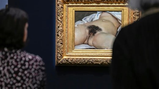 Plainte du musée d'Orsay après le tag de "L'origine du monde" de Courbet