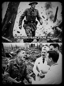 Mercy in the Hedgerows (Northern France, June 1944) Chapter 1 — The Seventeenth Minute Werner Müller was twenty-two when Normandy taught him how small a man could feel. On the morning of June 18th, he crouched in a foxhole reinforced with logs and sandbags, his Kar98k resting against the dirt wall. The sky hung low and gray, swollen with a rain that never seemed to fall. The air smelled of cordite, torn earth, and the sour sweat of men who had forgotten what soap felt like. Somewhere nearby, the