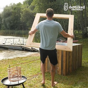 223K views · 246 reactions | DIY Outdoor Hot Tub! | DeMilked | Facebook