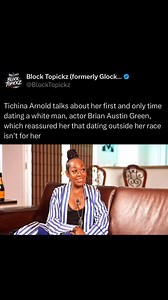 59K views · 738 reactions | Tichina Arnold talks about her first and only time dating a white man, actor Brian Austin Green, which reassured her that dating outside her race isn’t for her | Block Topickz | Facebook