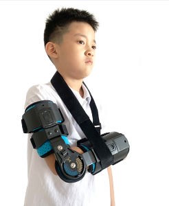 [Hot Item] Arm Elbow Hinge Brace Immobilizer Stabilizer Splint Injury Recovery Support ROM Adjustable Elbow Imobilizer