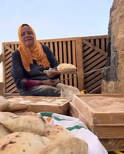 Enjoy the making of the authentic Egyptian bread only at 9 Pyramids Lounge For booking please contact us on :( 2)01110788866/01116999339/01212299999 | 9 Pyramids Lounge