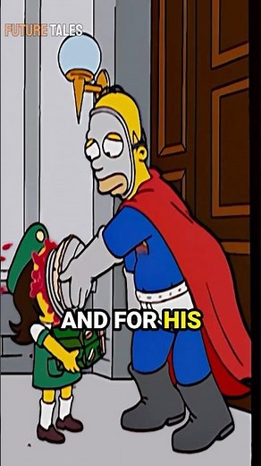 Homer Simpson Becomes Pie Man #thesimpsons