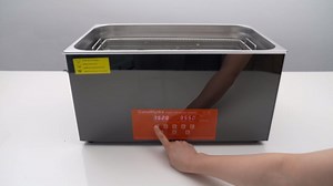3L Ultrasonic Cleaning Machine with Degas and Gentle Mode, 120W Ultrasonic Jewelry Cleaner Machine with Digital Timer and Heater, Professional Ultrasonic Cleaning Machine for Retainer, Metal Parts