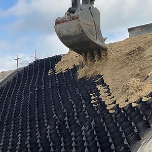 [Hot Item] Plastic HDPE Geocell Erosion Control for Construction and Slope Protection Geocell Cellular