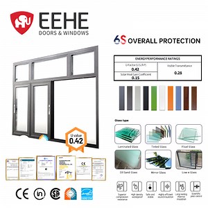 [Hot Item] Eehe Weatherproof Slim Sliding Windows with Architect Airtight Laminated