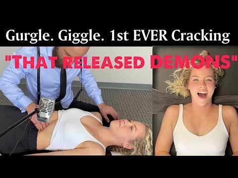 Nurse Gets Crunched* ASMR Chiropractic Relaxing Cracking + Neck & Back Pain Relief.