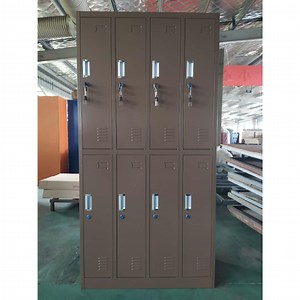 [Hot Item] Colorful Gym Clothes Lockers 8 Door Metal Changing Room School Locker
