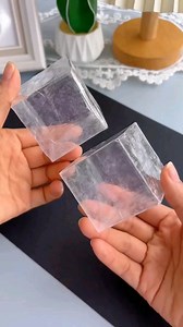 1.5M views · 9.4K reactions | Create a fun and interactive squeezing square box using transparent tape. Perfect for storing small items or as a stress-relief toy, this DIY project is simple, creative, and endlessly satisfying. Get ready to craft your own unique box that you can squeeze and enjoy! | Paper Craft Ideas | Facebook