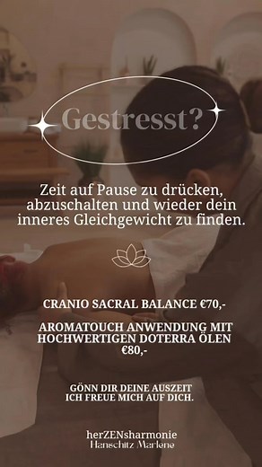 Cranio Sacral Anwendung oder AromaTouch Öle Anwendung sind pure Entspannung..wenn du dich angesprochen fühlst, melde dich gern bei mir. Ich freu mich auf dich #praxisgemeinschafttainach #aromatouchtechnique #doterra #bioenergetischekinesiologie #craniosacralbalancing #entspannung #völkermarkt #suedkaernten | Herzensharmonie - Praxis für Cranio Sacral & Kinesiologie