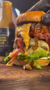 Happy July 4th! Today we're grilling up a humongous burger! How are you celebrating? 📸 @onlyslaggin | Kamado Joe