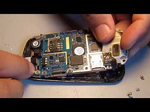 Troca do vidro + touch do galaxy 5 gt-i5500b disassembly
