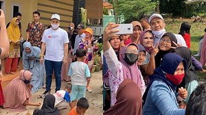 7 Momen Saipul Jamil Pulang ke Kampung Halaman, Disambut Tradisi Sawer Koin