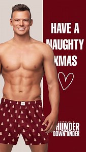 Naughty List Behaviour! 😈🎁💋 Merry Xmas Thunder Fam! 🎄 #ThunderFromDownUnder #ThunderVegas | Australia's Thunder From Down Under