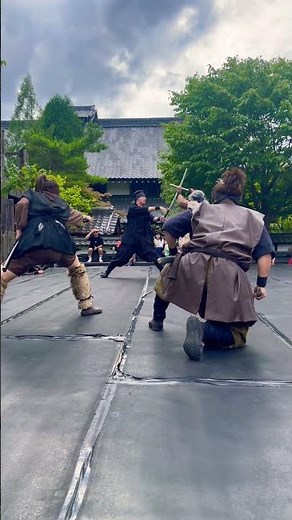 伊達時代村の忍者（Japanese samurai .ninja）