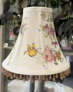 Another lamp redo. Paint & new IOD Fairytale transfers! #lamp #lamps #lampwork #iod #iodtransfers #paint #DIYPainting #diypaint | Blended Vintage Market Place