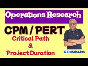 Critical Path & Project duration calculation of CPM network