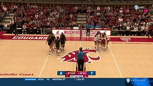 4.9K views · 148 reactions | Caitie Baird brought the block party to Washington ❌ #NCAAWVB x  Pac-12 / Stanford Women's Volleyball | NCAA Women's Volleyball | Facebook