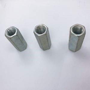 [Hot Item] DIN6334 M12 Carbon Steel Hexagon Long Coupling Nuts