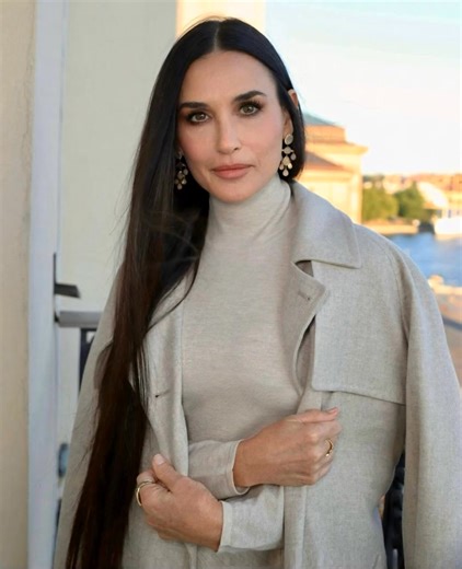 7.7K views · 20 reactions | “She wore that at 60?!”  Demi Moore just showed up in sheer fabric and black lingerie — and stole the spotlight from everyone, again. The jaw-dropping photos are in the comments below  | Amazing Stories | Facebook