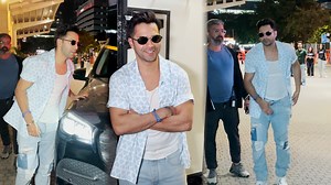 Varun Dhawan and Parajkata Koli at BKC😍 | Varinder Chawla