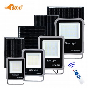 [Hot Item] Ultra Bright 200W Solar Flood Light with Remote Control