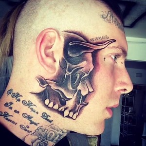 FORGOT TO SHOW Y'ALL THE NEW FACE TATTOOS! What you think? | Tom MacDonald