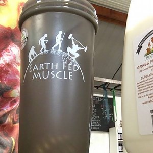 Raw milk, #PrimitiveProtein and some curls. #prince #earthfedmuscle #swöle | Earth Fed Muscle