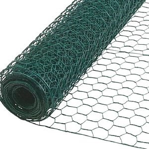 [Hot Item] Hexagonal Galvanized PVC Coated Chicken Wire Netting Fence for Crafts Poultry Garden