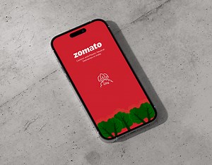 Redesign Zomato Splash Screen - Apeksha P