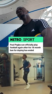 Paul Pogba can officially play professional football again after his 18-month doping ban has come to an end. He remains a free agent with Manchester United, Inter Miami and Marseille the favourites to sign him 😮 | Metro Sport