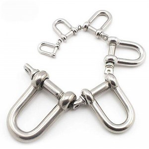 [Hot Item] Stainless Steel Carbon Screw Pin Shackle European Type Bow Shackles