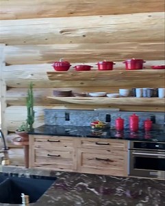 3.3K views · 140 reactions | A great room tour of a beautiful home!! | Langberg Log Homes | Facebook