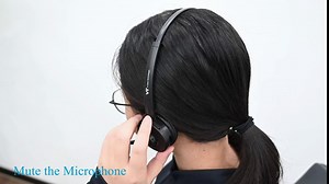 VT Bluetooth-Headset with Environmental-Noise-Cancelling(ENC) Microphone - Wireless Cellphone Computer Headphone with Mute,Volume,Call Control for Trucker,Call Center, Office