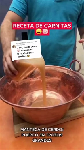 13K views · 219 reactions | There is the recipe of Carnitas! Enjoy it with your loved ones in this copper cazo襤#cemcui #recipe #foodie #food #mexico #handmade | Cemcui Artesanías | Facebook