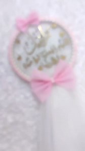 Baby girl tray 🩷 | Fatma El Nagar Handmade