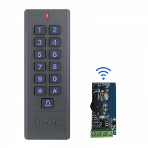 [Hot Item] ABS Plastic RFID Access Control IP66 Aaaa Battery Proximity Reader Wireless RFID Reader Wiegand 26/34 Em 125K Access Control Card Reader (SR1XW)