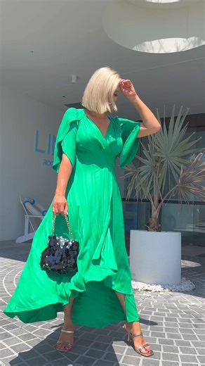 Apple of our Eye - Brooke Falvey in the gorgeous Hanworth House Wrap Dress | Sacha Drake | Facebook