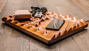 Key Valet Phone Charger Design for CNC Shapeoko Xcarve DXF Fusion STL - Etsy