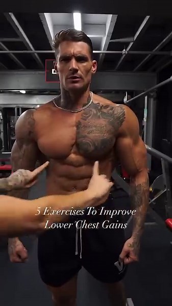 3.7M views · 109K reactions | Improve your ‘Lower Chest Gains’ with these tips & exercises #chestday | Ross Dickerson | Facebook