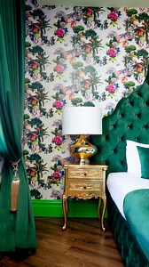 LMAO 💚💜 One of our quirkiest and most vibrant Shankly Suites, the LMAO room is a tropical paradise you’ll never want to leave. With a mirage of floral colours, emerald green velvets, shocking lilacs and our gold detailing this room is wondrously creative and bursting with unique features, sure to have you and your friends party ready.🥳 This suite: 🛌 Sleeps up to 6 🛀Two Copper Baths 🚿 Shower 💄 Dressing table & mirror To find out more about this room, or book: 💻 visit the link in our bio �