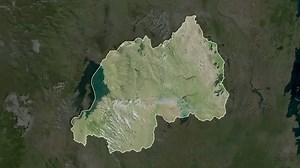 Rwanda Map Solid Border Satellite Stock Footage Video (100% Royalty-free) 3562614265 | Shutterstock