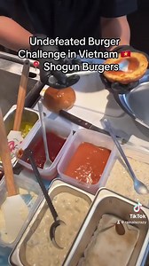 Undefeated Burger Challenge in Vietnam 🇻🇳 📍 Shogun Burgers | Raìna