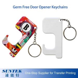 [Hot Item] Sublimation Portable Germ Free Keychain Touchless Door Opener