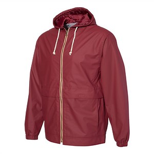 [Hot Item] New Style Waterproof Hooded Zip-up Rain Coat Rain Jacket for Adults